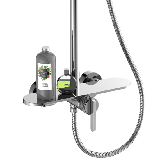 Душевая стойка Gappo G2495-91, хром