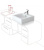 Раковина White Stone Hox 48 см