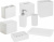 Мусорное ведро Kassatex Lacca White ALA-WB-W белое, 5 л
