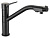Смеситель для кухни Zorg Clean Water ZR 401 KF черный металлик