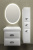 Тумба под раковину Marka One Ovale 60П White