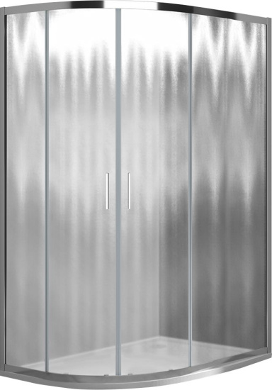 Душевой уголок Vincea Garda VSJ-1G129CH 120x90, профиль хром, стекло шиншилла