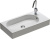 Раковина Hatria Area YXDK01 70x35 см Раковина Hatria Area YXDK01 70x35 см