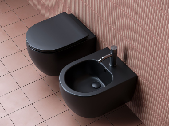 Подвесной унитаз Ceramicanova Play Rimless CN3001MB