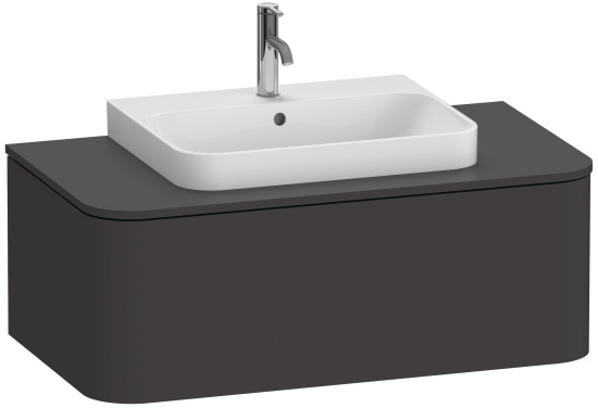 Мебель для ванной Duravit Happy D.2 Plus 100 графит суперматовый