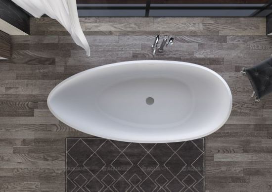 Ванна из искусственного камня Aquanet Grace V2 175x81 см. глянцевая