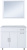 Тумба с раковиной Misty Купер 90 L с бельевой корзиной Тумба с раковиной Misty Купер 90 L с бельевой корзиной