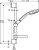 Душевой гарнитур Hansgrohe Croma 100 Multi 27775000 Unica C