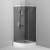 Душевой уголок Am.Pm Like W83G-315-090CG64 90x90 профиль матовый хром, стекло тонированное Душевой уголок Am.Pm Like W83G-315-090CG64 90x90 профиль матовый хром, стекло тонированное