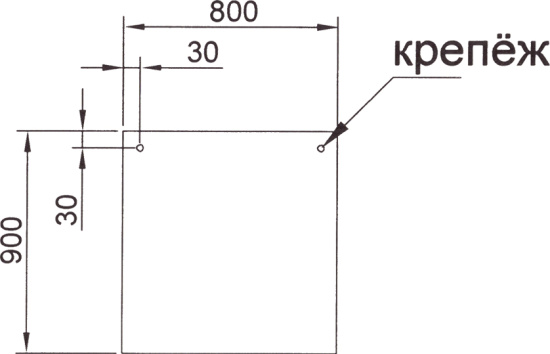 Зеркало Misty Женева 80 белая патина
