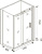 Душевой уголок Good Door Altair WTW+SP 140х80х195 см Душевой уголок Good Door Altair WTW+SP 140х80х195 см
