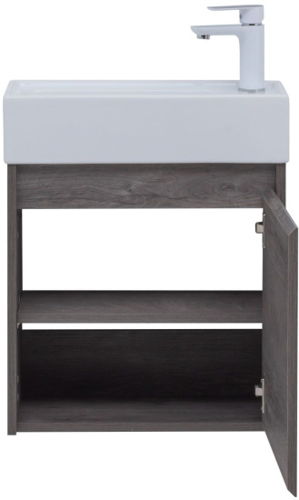 Тумба с раковиной Aquanet Nova Lite 50 дуб рошелье