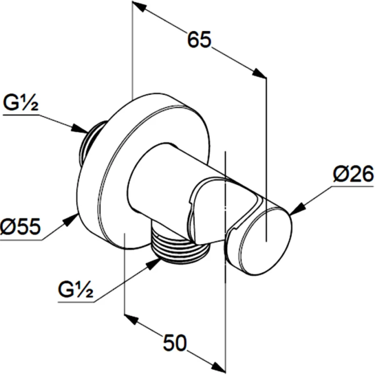 Душевой комплект Kludi Bozz 386300576