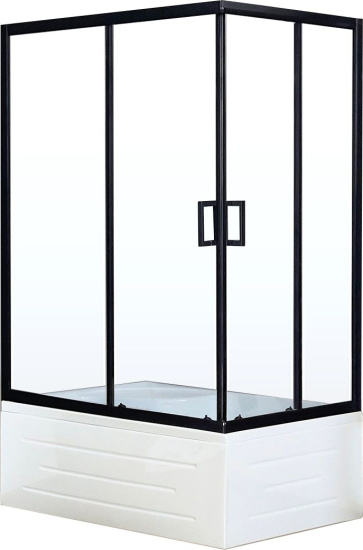 Душевой уголок Royal Bath BP RB8120BP-T-BL-L 120x80 с поддоном