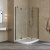 Душевой уголок Vegas Glass AFS-F Lux 110*90 05 01 R профиль бронза, стекло прозрачное
