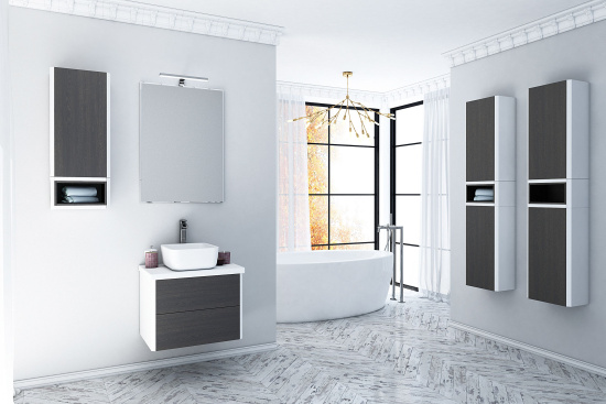 Шкаф Aquaton Брук 30 дуб феррара