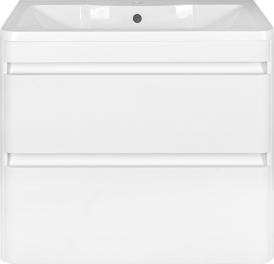 Тумба с раковиной Style Line Атлантика 80 Люкс Plus подвесная, антискрейч