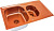 Мойка кухонная Zorg Inox Pvd SZR-780-2-480 COPPER
