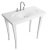 Раковина Villeroy & Boch La belle 6124 11 R2 star white Раковина Villeroy & Boch La belle 6124 11 R2 star white