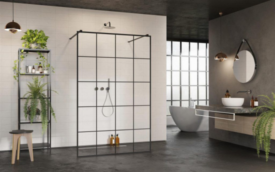 Душевая перегородка Radaway Modo X Black I Factory 160