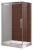 Душевой уголок Cezares Stylus O M AH1 120/80 C Cr