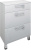 Тумба Triton Диана 60, 3 ящика, белая