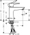 Смеситель для раковины Hansgrohe Talis E 71712000