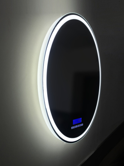 Зеркало BelBagno SPC-RNG-700-LED-TCH-RAD с bluetooth, термометром и радио