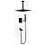 Душевая система Filarete Fing FL1042BL, черный