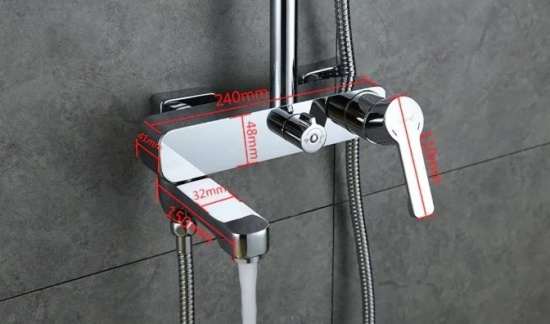 Душевая стойка Gappo G2402-8