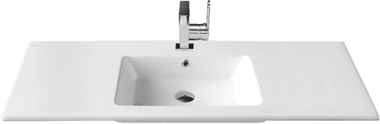 Мебель для ванной Opadiris Ибица 120 белая, фурнитура хром