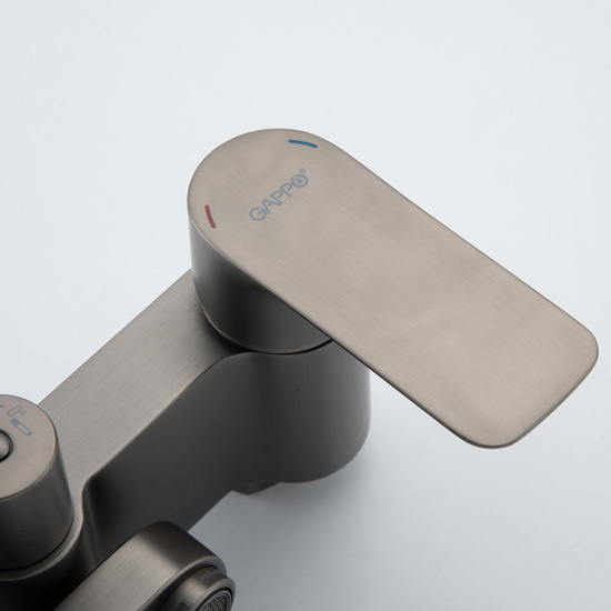 Душевая стойка Gappo G2448-9, оружейная сталь