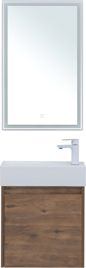 Мебель для ванной Aquanet Nova Lite 50 дуб рустикальный