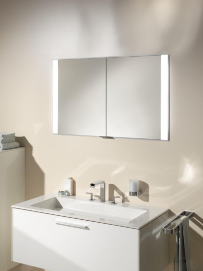 Тумба с раковиной Keuco Royal 60 белый глянец 105 см