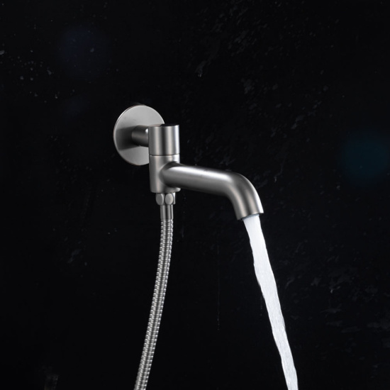 Душевая система Gappo G7106-9, оружейная сталь