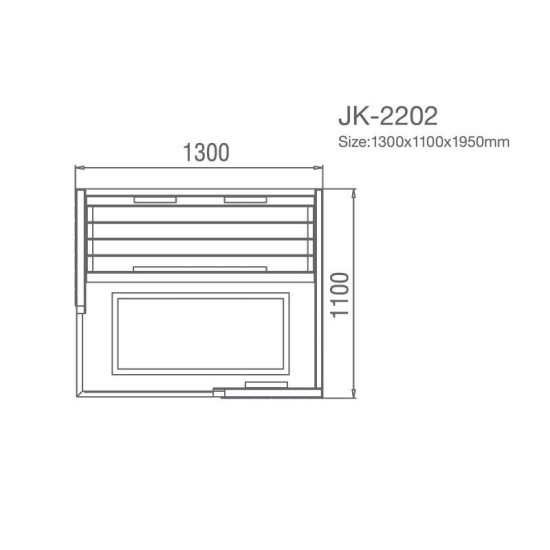 Инфракрасная сауна KOY JK-R2202
