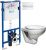 Инсталляция Roca DUPLO WC 890090020 + кнопка смыва Roca PL1 Dual хром + унитаз подвесной Roca Mateo 7346200000 с сиденьем Roca Mateo ZRU9302822 Инсталляция Roca DUPLO WC 890090020 + кнопка смыва Roca PL1 Dual хром + унитаз подвесной Roca Mateo 7346200000 с сиденьем Roca Mateo ZRU9302822