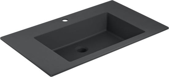 Мебель для ванной Vincea Luka 80 2 ящика, дуб табак