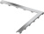 Решетка TECE TECEdrainline Steel II 6 112 82 120х120 см угловая
