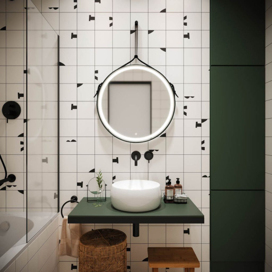 Зеркало круглое Sancos Dames DA650 65