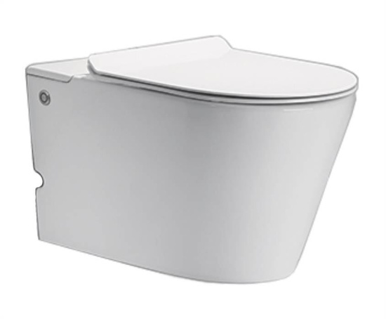Подвесной унитаз Cerutti SPA Argentera Aria CT7279 с функцией импульсного смыва
