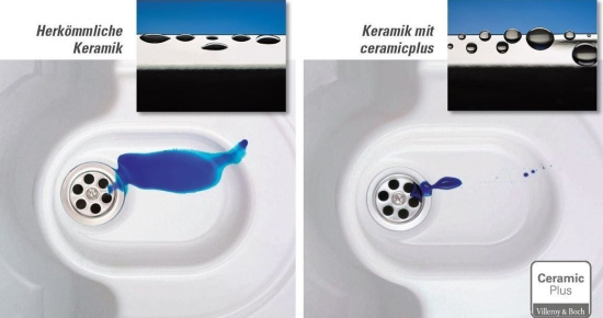 Чаша для унитаза подвесного Villeroy & Boch Finion 4664R0R1 alpin, Ceramicplus