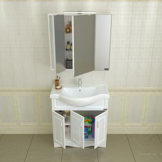 Тумба с раковиной СанТа Верона 80 напольная