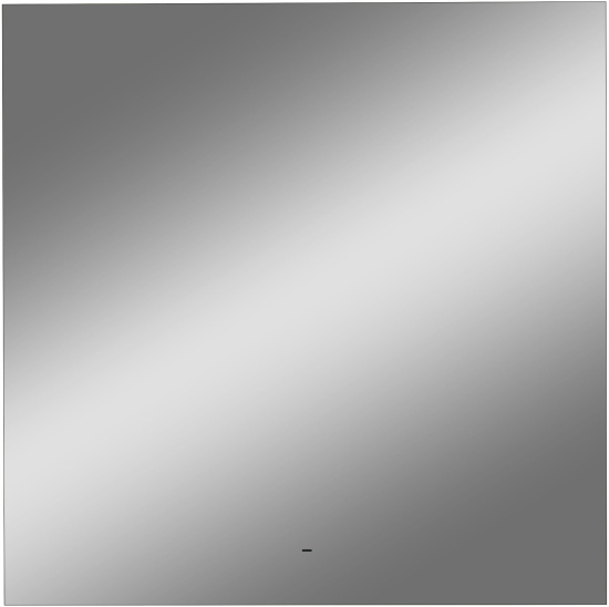 Зеркало Diwo Элиста 100x100 с подсветкой