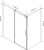 Душевой уголок Vincea Como VSR-1C8014CL 140х80 см, профиль хром