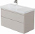 Тумба с раковиной Aquanet Nova Lite 2.0 90 L 2 ящика, бежевая