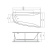 Акриловая ванна VAYER Boomerang 150x90 R/L Акриловая ванна VAYER Boomerang 150x90 R/L