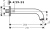 Излив для ванны Hansgrohe Vernis Shape 71460000 Излив для ванны Hansgrohe Vernis Shape 71460000