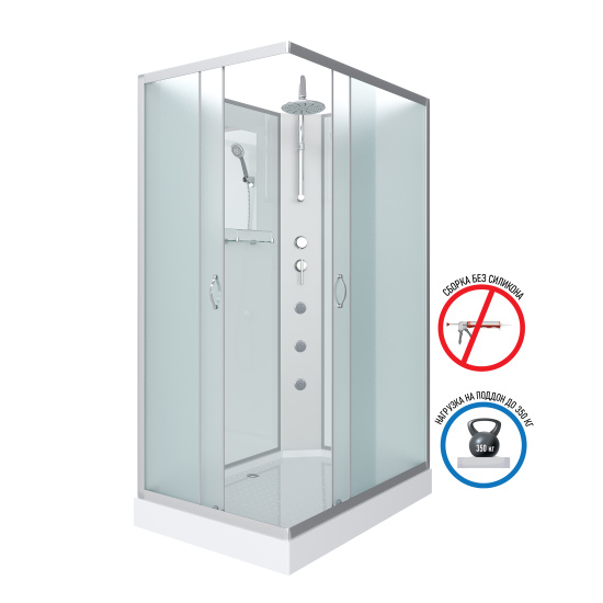 Душевая кабина Niagara Classic NG-43085-14QBKTG