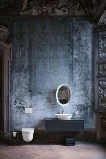 Зеркало Laufen The New Classic 50 белое, с подсветкой